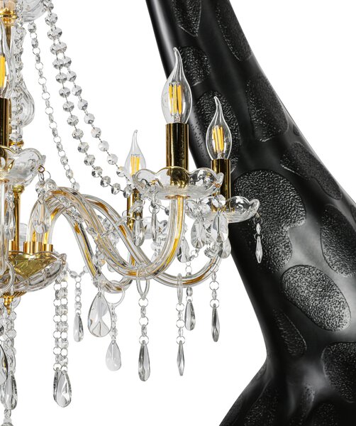 STOJACÍ LAMPA, 186/75/260 cm Glandor - Stojací lampy