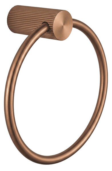 Koupelnový věšák Ring 64106 SOLO Brush Copper