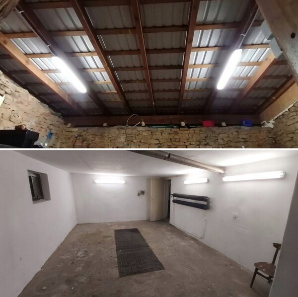 BERGE Hermetické LED svítidlo 2x120cm s drazem - IP65