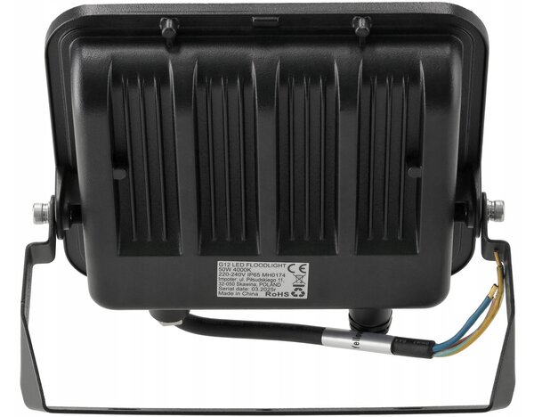 BERGE LED reflektor Heros 50W - IP65 - neutrální bílá