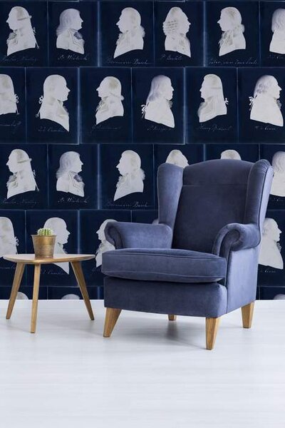 Mind the Gap WP 20186 Dutch Portraits Blue