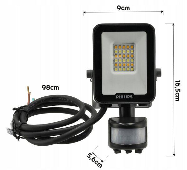 LED reflektor Philips 10W - 1200lm CCT s pohybovým senzorem