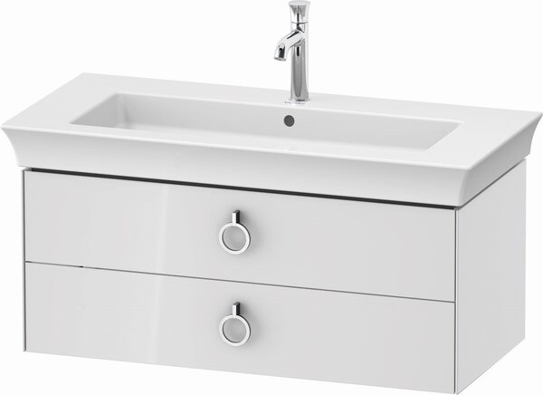 Duravit White Tulip skříňka 98.4x45.8x41 cm pod umyvadlo závěsná bílá WT435208585