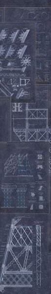 Mind the Gap WP 20219 Grand Eiffel Blue