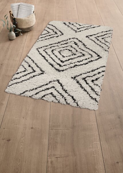 Kleine Wolke Boho koupelnová podložka 120x70 cm obdélníkový béžová 9157202225