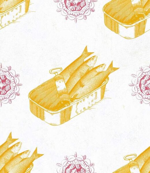 Mind the Gap WP 20010 Sardines Yellow
