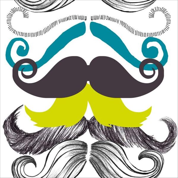 Mind the Gap WP 20089 Different Moustaches