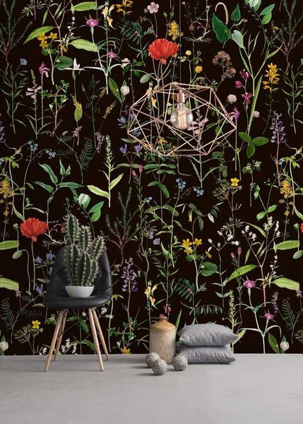 Mind the Gap WP 20173 Aquafleur Anthracite