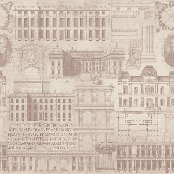 Mind the Gap WP 20028 Vitruvius Taupe