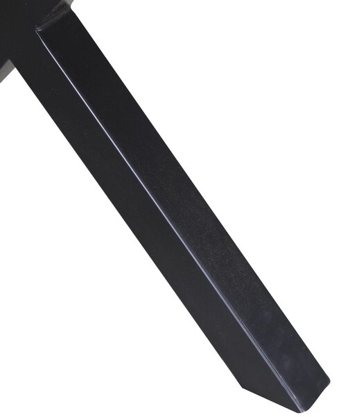 JÍDELNÍ STŮL, akácie, přírodní barvy, černá, 140/76/80 cm Livetastic - Jídelní stoly