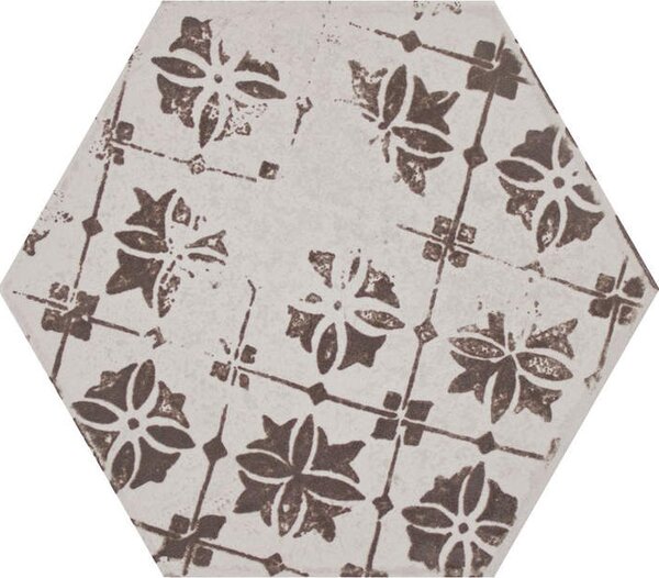 Obklad Matiére Hexa-style decoro ivory