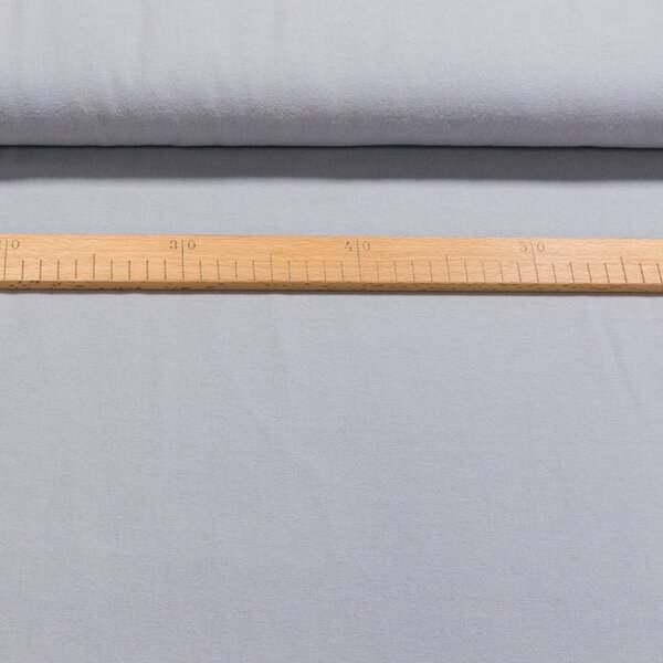 Flanel bavlněný UNI, jednobarevný šedý, š.150cm (látka v metráži)