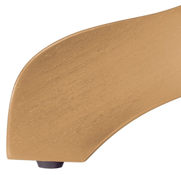 KONDELA Jídelní stůl, kulatý, dub světlý, průměr 106 cm, TABLOS