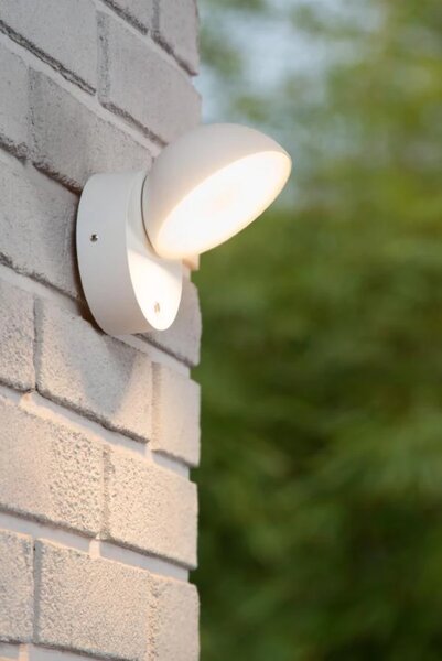 Lucide L228651231 LED venkovní nástěnné svítidlo FINN | 12W integrovaný LED zdroj | 1200lm | 3000K