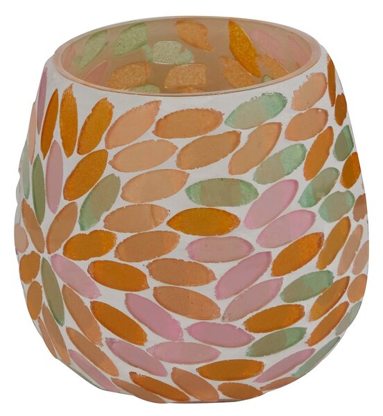 SHIMMER&SHINE Svícen na čajovou svíčku 8 cm - mix barev