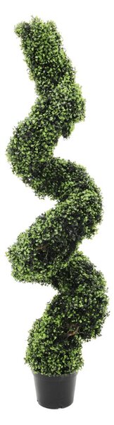 Umělý strom Zimostráz - buxus spirála, 150 cm