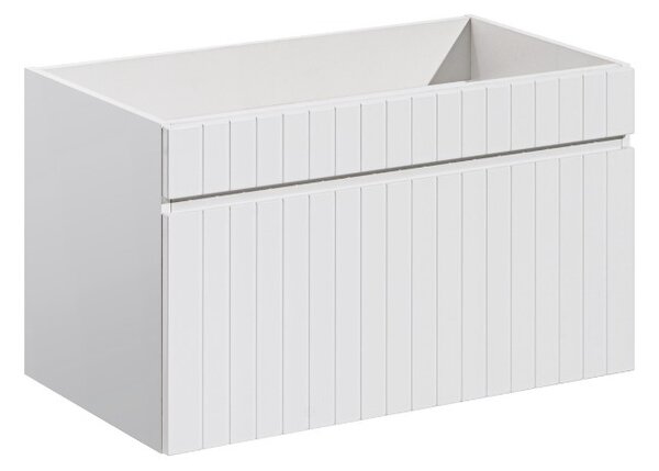 Koupelnová skříňka s umyvadlem a deskou ICONIC White DU180/1 | 180 cm