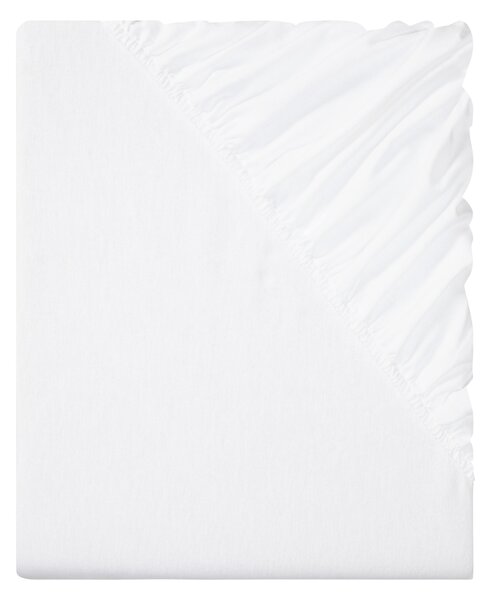 Livarno home Napínací prostěradlo z jemného flanelu, 90–100 x 200 cm (bílá) (100394362003)