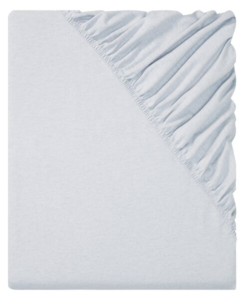 Livarno home Napínací prostěradlo z jemného flanelu, 90–100 x 200 cm (šedá) (100394362001)