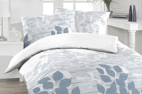 Florella Flanelové povlečení Barlin Jeans Rozměr: 70x90 + 140x200 cm