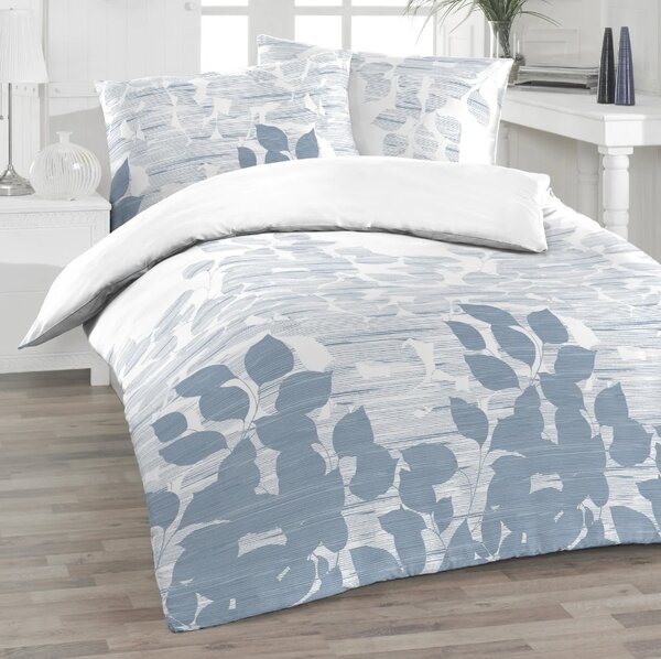 Florella Flanelové povlečení Barlin Jeans Rozměr: 70x90 + 140x200 cm