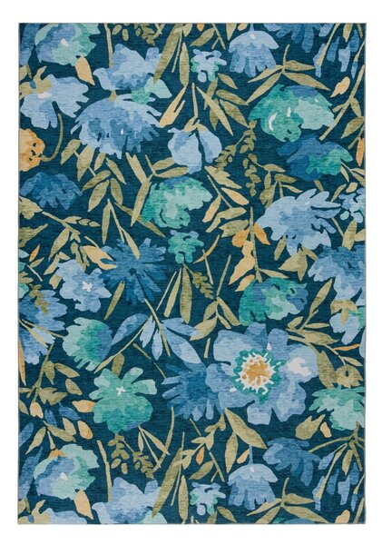 Modrý pratelný koberec 230x160 cm FOLD Alyssa - Flair Rugs