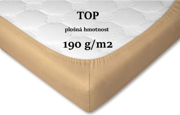Prostěradla jersey opál - 90/200/20