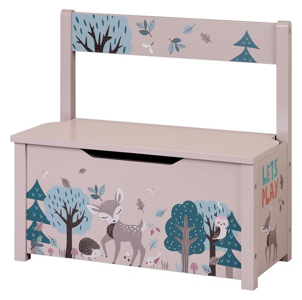 Livarno® Dětská lavice, 62,5 x 58,5 x 29 cm (jelen) (100393737002)