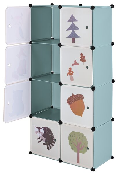 Livarno® Dětský regál, 74 x 36 x 144 cm (liška) (100394565001)