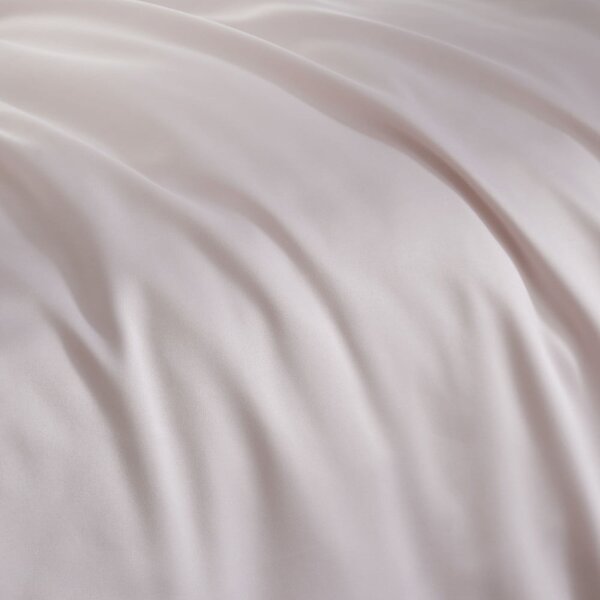 Růžové saténové povlečení na dvoulůžko/prodloužené 230x220 cm Silky Soft – Catherine Lansfield