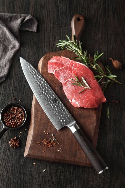 Šéfkuchařský nůž XinZuo He B1H 8"