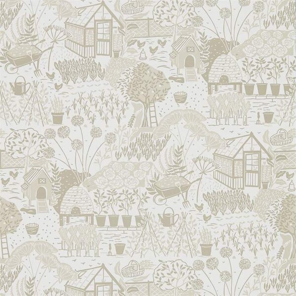 Sanderson The Allotment - Linen 216353