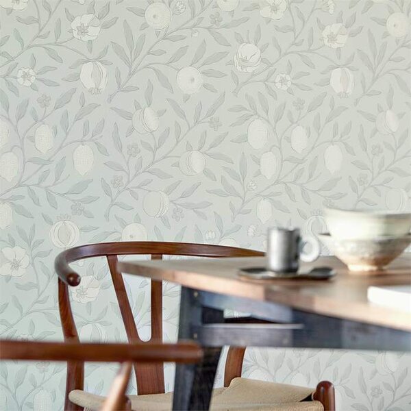 Morris & Co Pure Fruit Horned poppy Grey 216542
