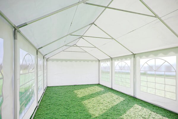 Párty stan 4x6 m PREMIUM - ohnivzdorný barva Bílá