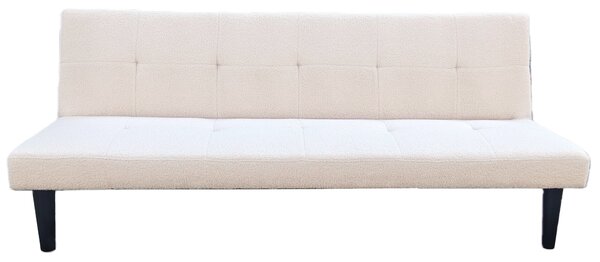 Rozkládací pohovka BestBerg BBSB-10LB / prémiová plyš / béžová
