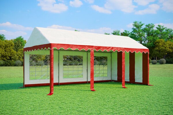 Párty stan 3x6 m STANDARD - ohnivzdorný barva Bílá
