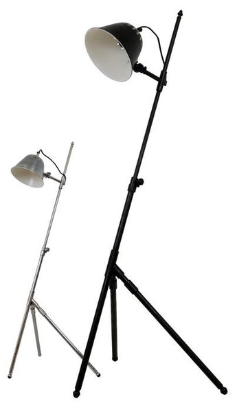 Dekorativní stojací lampa SPENCER Barva: stříbrná