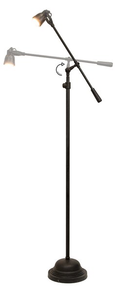 Kovová industriální lampa AMELIE Barva: stříbrná