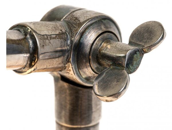 Industriální stolní lampa ANAKIN Barva: stříbrná
