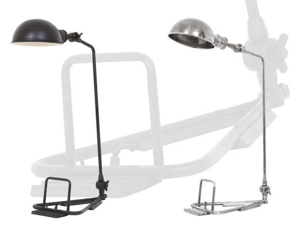 Stolní lampa s klipem MARILYN Barva: spálená černá