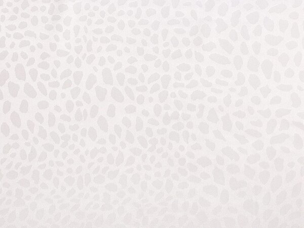Satén / imitace hedvábí vzorovaný METRÁŽ - 1 Off White