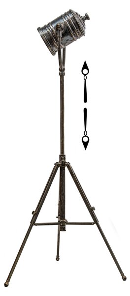 Retro filmařská lampa CHARLIE - poslední kus