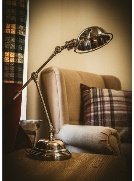 Stolní lampa SHARON Barva: spálená černá