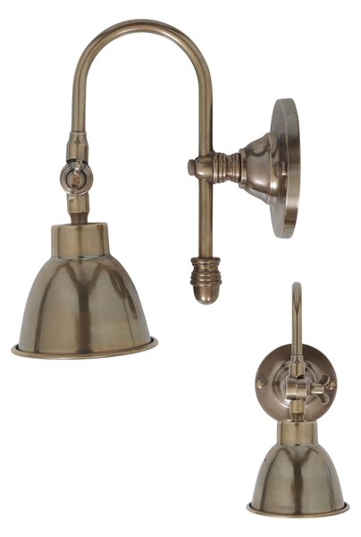 Nástěnná lampa Oleg Barva: stříbrná