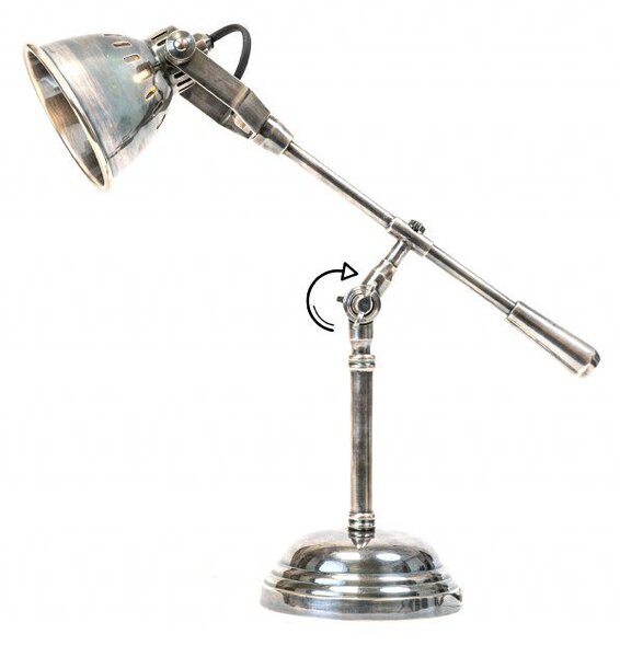 Stolní lampa OLIVIER Barva: spálená černá
