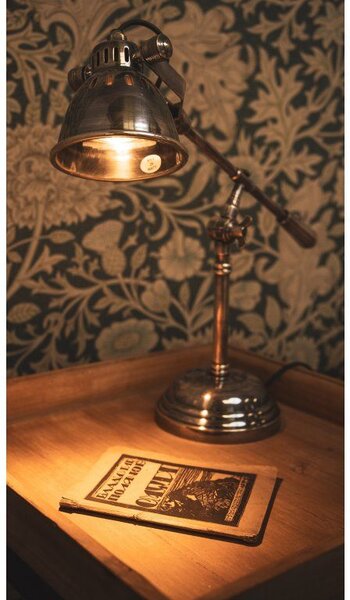 Stolní lampa OLIVIER Barva: spálená černá