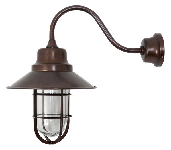 Venkovní lampa Gary Barva: spálená černá