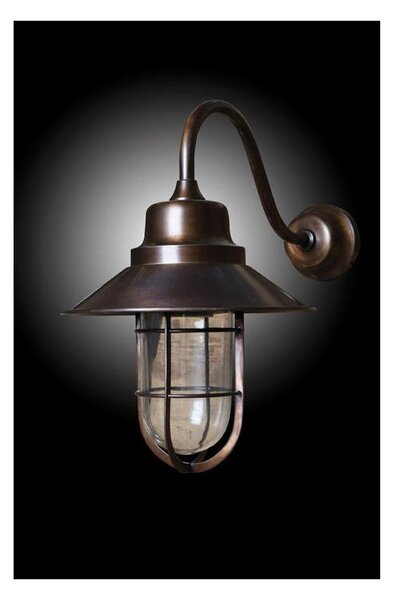 Venkovní lampa Gary Barva: spálená černá