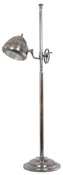 Rustikální stojací lampa CORLEONE Barva: spálená černá