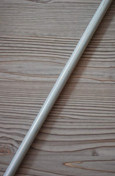 Kovová záclonová tyč délka 150 cm - béžová